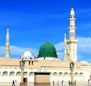Musjid E Nabwi (blessing and salutation be on him)