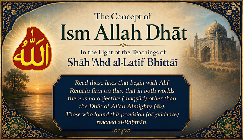 The Concept of Ism Allah Dhāt